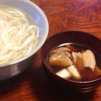 肉汁釜あげうどん