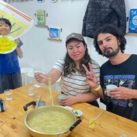 ロンドンからのお客様 手打ちうどん作り体験教室 2025年10月 1.jpg – イリコスキー製麺所