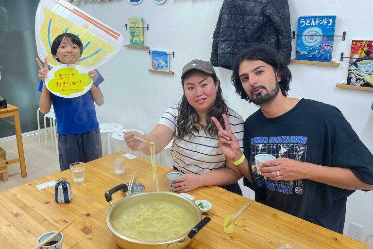 男子のうどんは強い！女子のはやさしい！ 手打ちうどん作り体験教室 2025年2月 1.jpg – イリコスキー製麺所